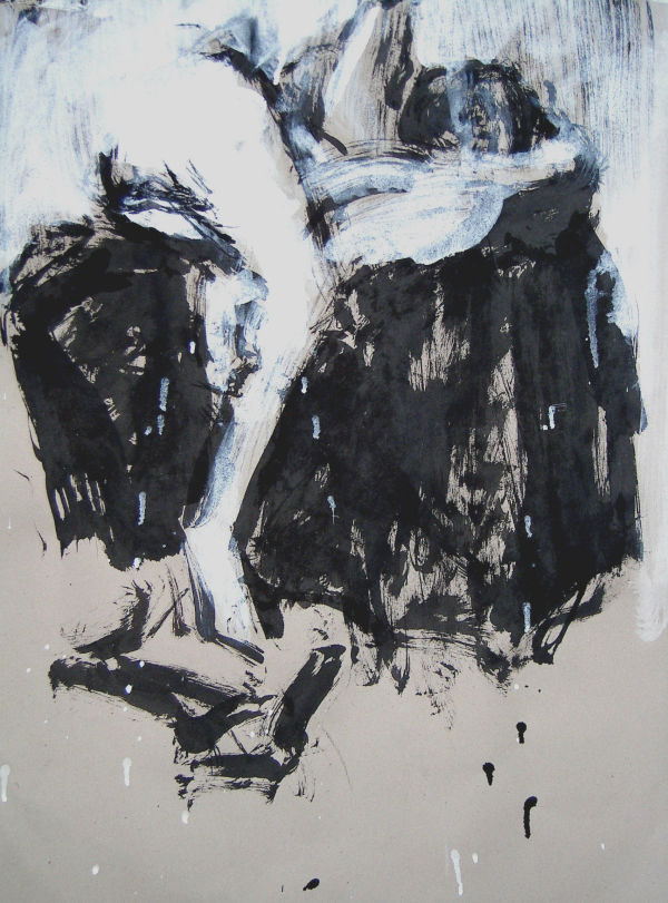 'Georgia No. 1' . Ink and Acrylic on Paper.